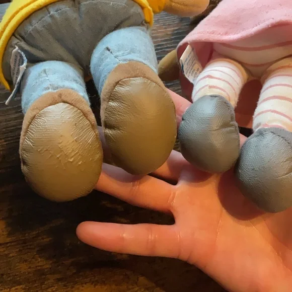 Vintage 1996 Eden Arthur & DW Plush Set of 2 - Picture 5 of 10